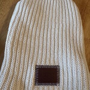 Love Your Melon Ivory Knit Hat